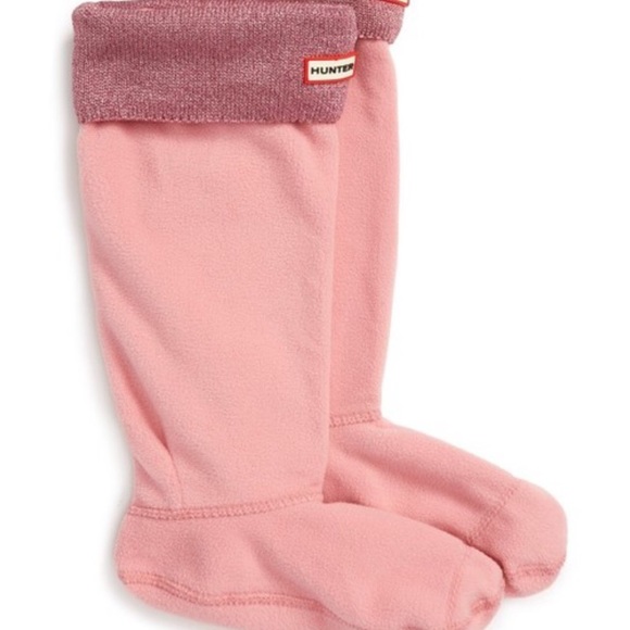 pink hunter boot socks